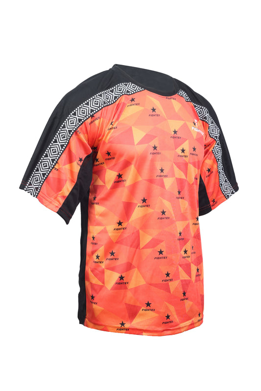 FIGHTEX Official Light Contact Kickboxing Uniform - Red Star Prism Edition