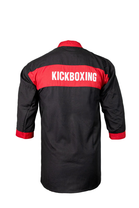 FIGHTEX Musical Form Kickboxing Dress β Black & Red Elite Edition