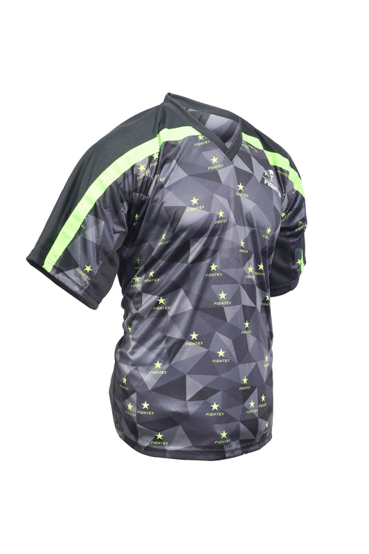 FIGHTEX Professional Point Fighting Uniform - Black Star Prism Edition