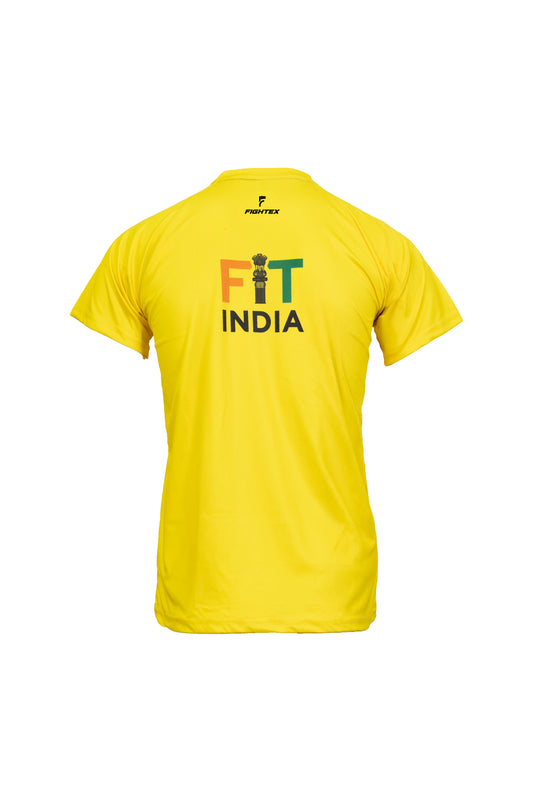 FIGHTEX KHELO INDIA ROUND-NECK T-SHIRT