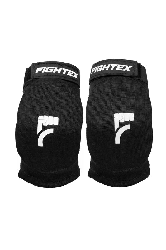 FightTex Elastic Elbow Pads – Black