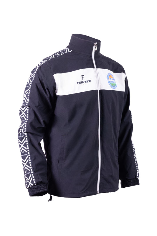 FIGHTEX WAKO India Premium Training Tracksuit – Black & White