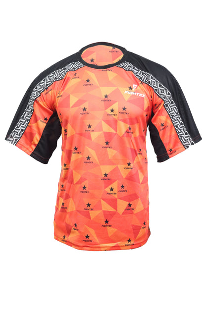FIGHTEX Official Light Contact Kickboxing Uniform - Red Star Prism Edition