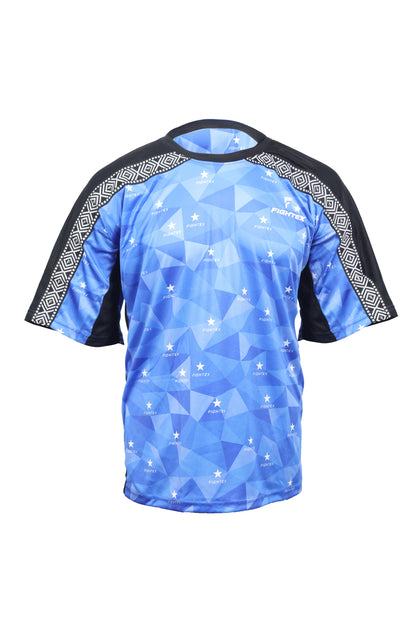 FIGHTEX Professional Light Contact Kickboxing Uniform - Blue Star Prism Edition