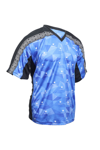 FIGHTEX Professional Point Fighting Uniform - Blue Star Prism Edition