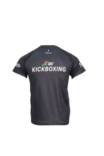 FIGHTEX KHELO INDIA & WAKO INDIA ROUND-NECK T-SHIRT