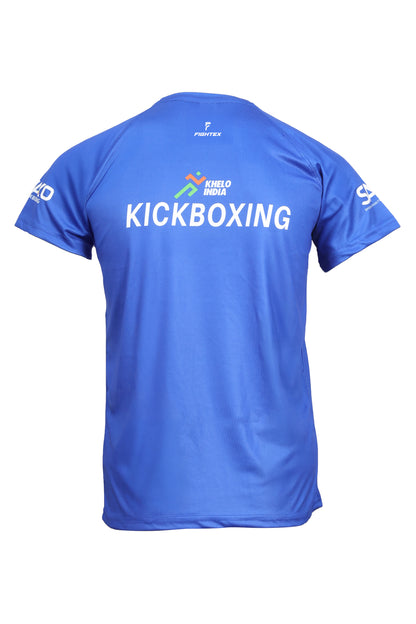 FIGHTEX KHELO INDIA & WAKO INDIA ROUND-NECK T-SHIRT