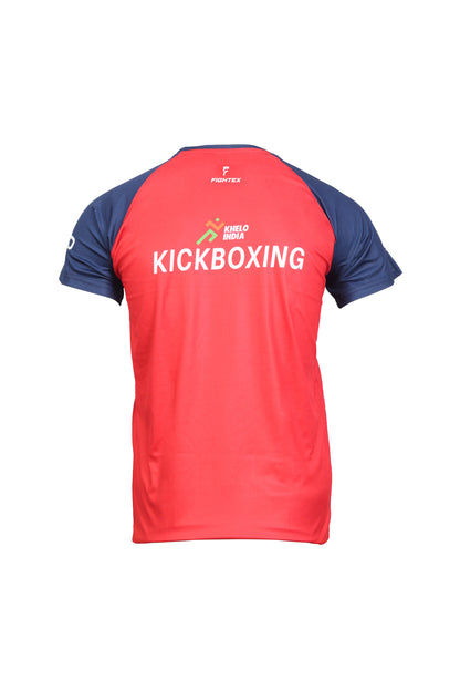 FIGHTEX KHELO INDIA & WAKO INDIA ROUND-NECK T-SHIRT