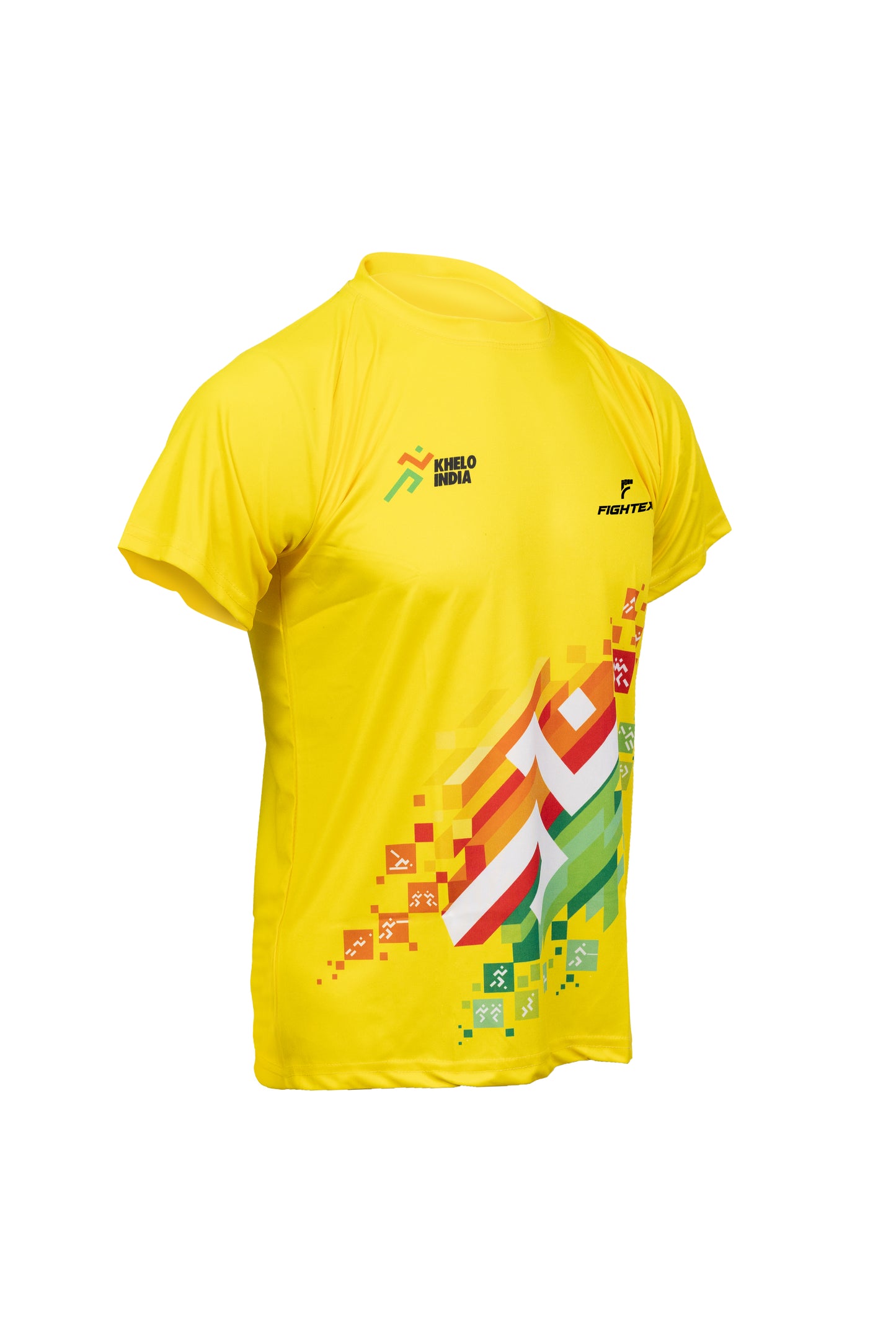 FIGHTEX KHELO INDIA ROUND-NECK T-SHIRT