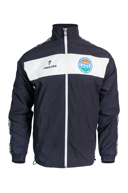 FIGHTEX WAKO India Premium Training Tracksuit – Black & White