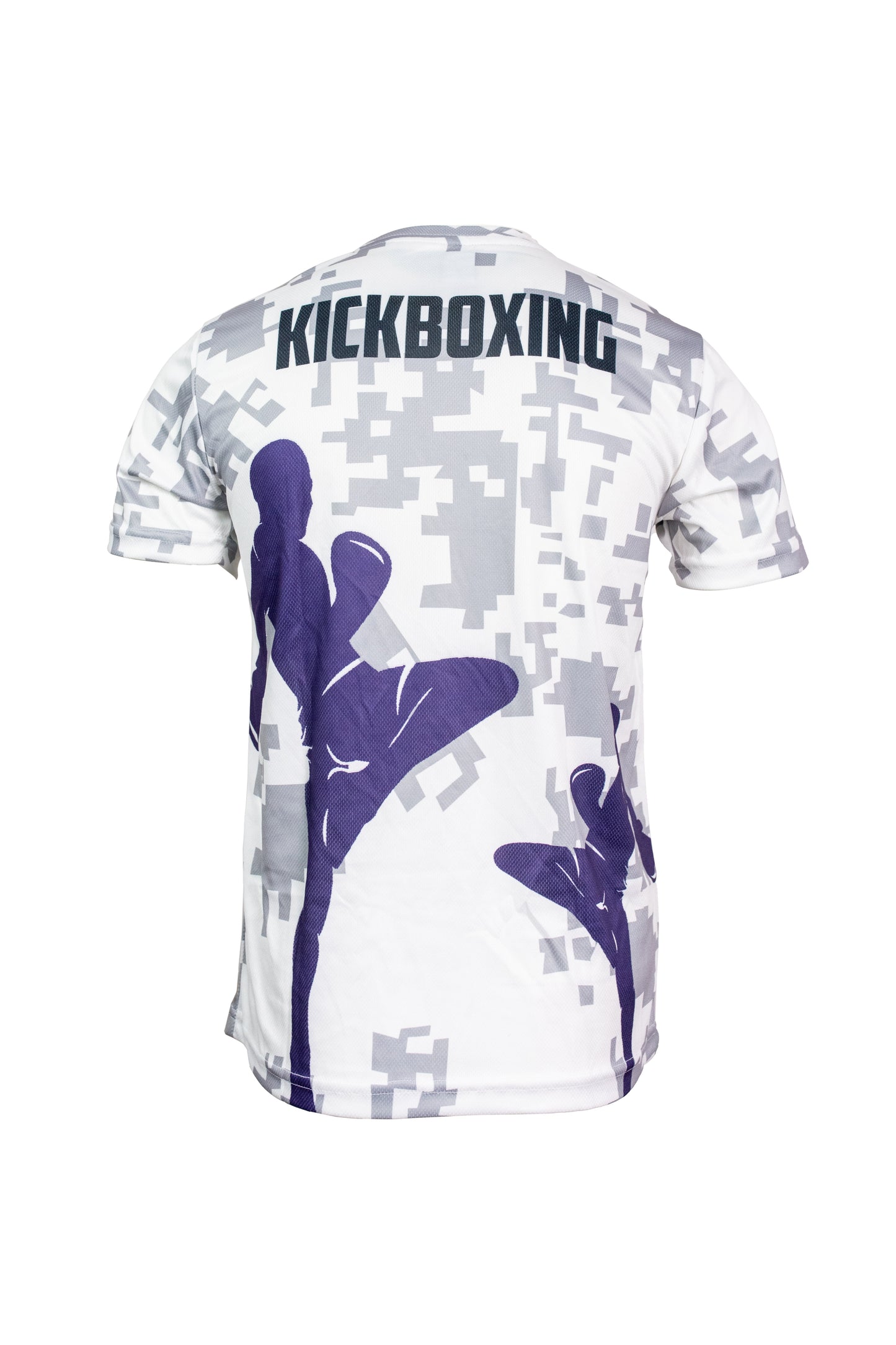 Fightex White Digital Camo Training T-Shirt – Official WAKO Edition.