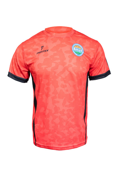 Fightex Red Camo Training T-Shirt – Official WAKO Edition