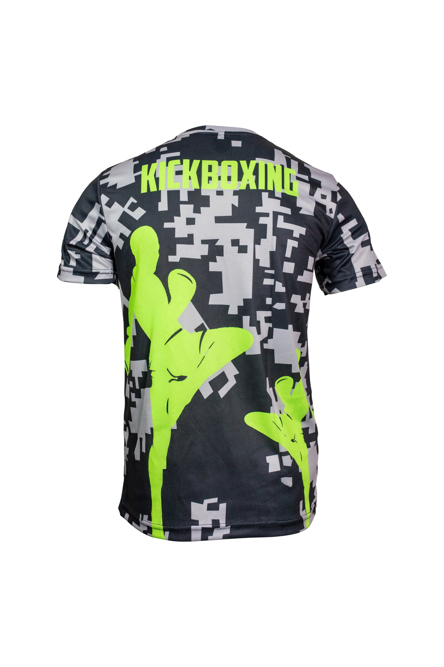 Fightex White Digital Camo Training T-Shirt – Official WAKO Edition.