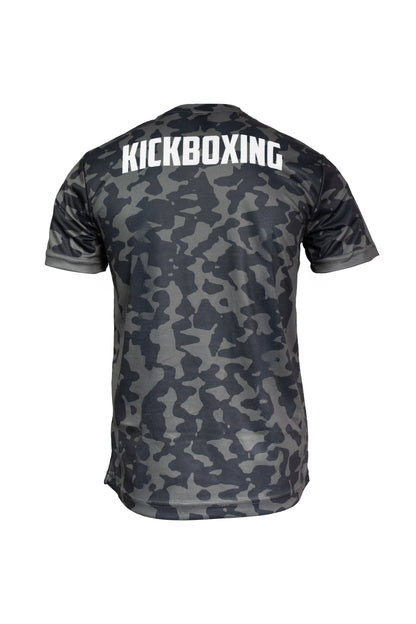 Fightex Red Camo Training T-Shirt – Official WAKO Edition