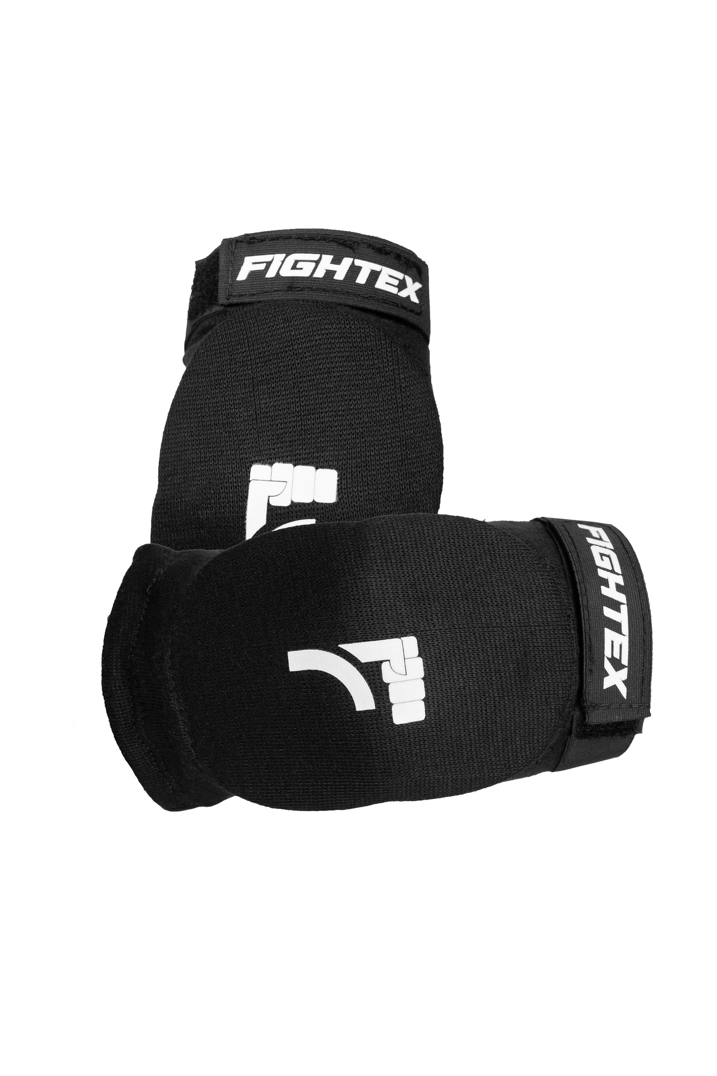 FightTex Elastic Elbow Pads – Black