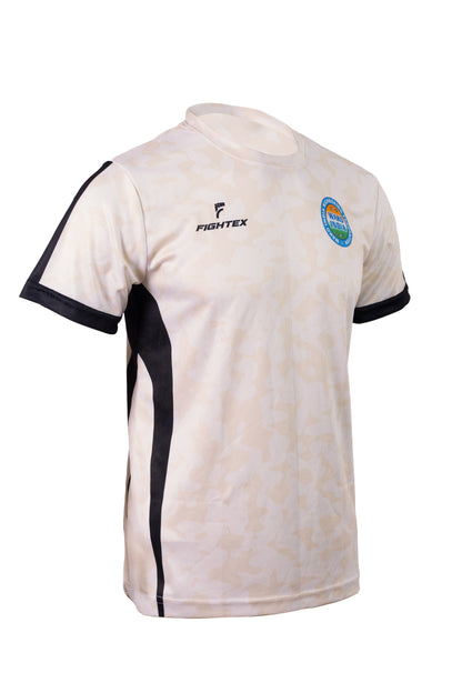 Fightex Red Camo Training T-Shirt – Official WAKO Edition