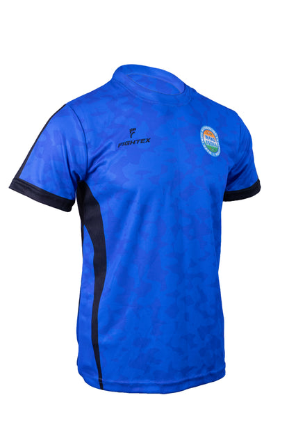 Fightex Red Camo Training T-Shirt – Official WAKO Edition