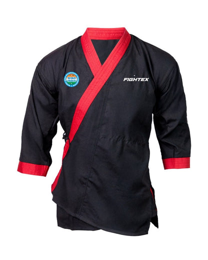 FIGHTEX Musical Form Kickboxing Dress – Black & Red Elite Edition