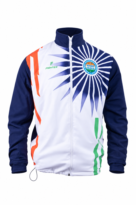 FIGHTEX WAKO India Premium Training Tracksuit. Ashoka Chakra