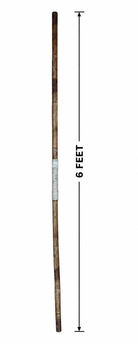 Martial Arts Wooden Training Stick – 6 Feet